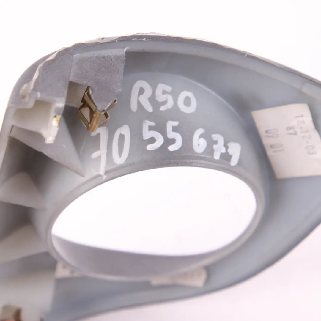 Mini Cooper One R50 R53 JCW Pannello Sinistro Ventilazione Cruscotto Antracite - SKU 7055671 - Numero di parte 51457055671