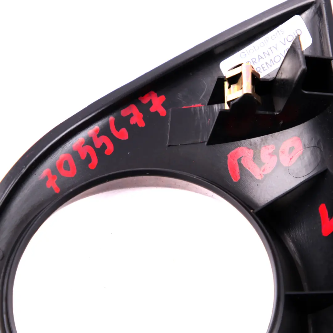 Wood Decor Trim Panel Left Vent Dash Dashboard N/S to Mini One R50 with Part number 7055677 Mini One R50 Wood Decor Trim Panel Left Vent Dash Dashboard N/S - SKU 7055677 - Part number 7055677