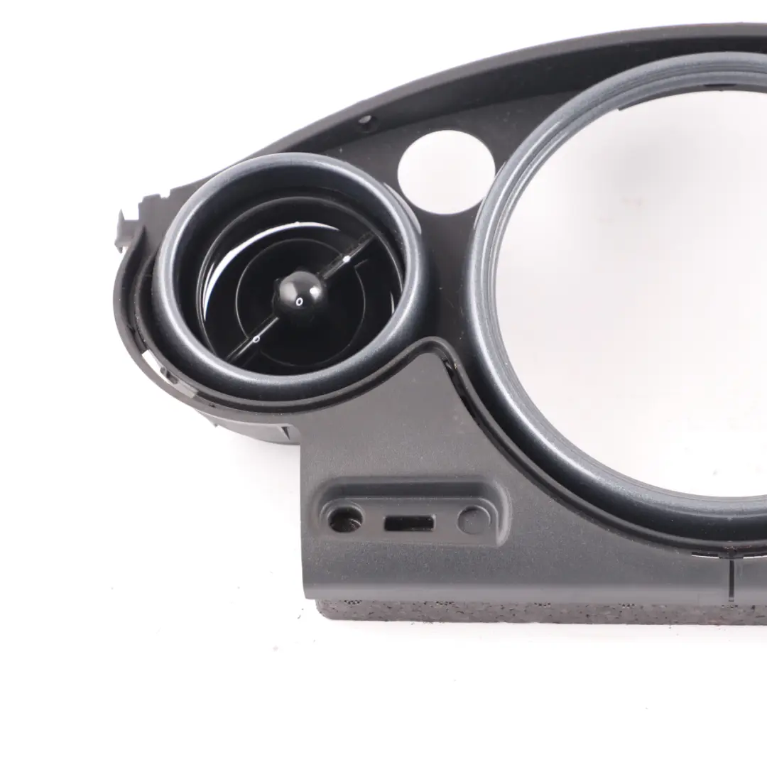 Dashboard Decor Panel Centre Air Vent Anthracite to Mini Cooper One R50 R53 with Part number 7055702 Mini Cooper One R50 R53 Dashboard Decor Panel Centre Air Vent Anthracite - SKU 7055702-2 - Part number 7055702