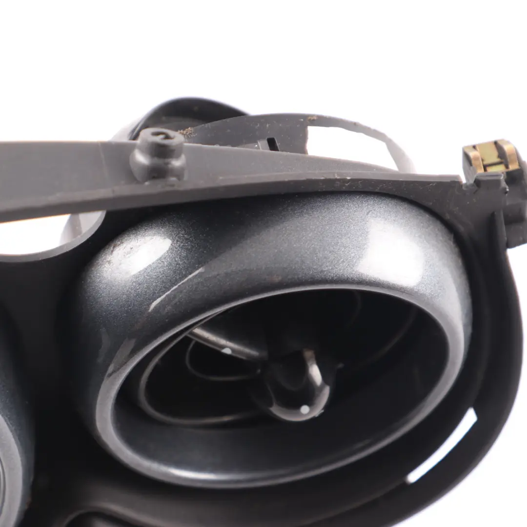 Dashboard Decor Panel Centre Air Vent Anthracite to Mini Cooper One R50 R53 with Part number 7055702 Mini Cooper One R50 R53 Dashboard Decor Panel Centre Air Vent Anthracite - SKU 7055702-2 - Part number 7055702