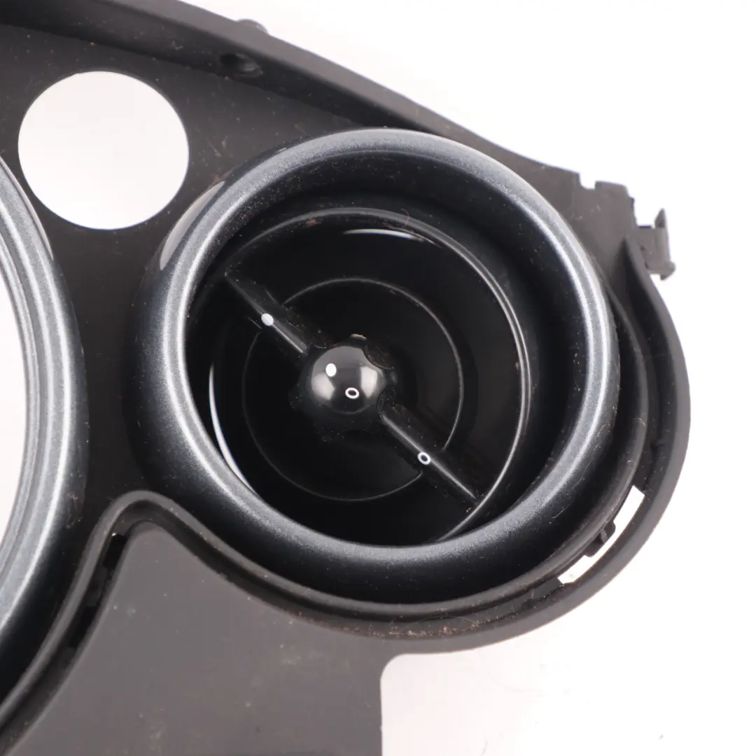 Dashboard Decor Panel Centre Air Vent Anthracite to Mini Cooper One R50 R53 with Part number 7055702 Mini Cooper One R50 R53 Dashboard Decor Panel Centre Air Vent Anthracite - SKU 7055702-2 - Part number 7055702