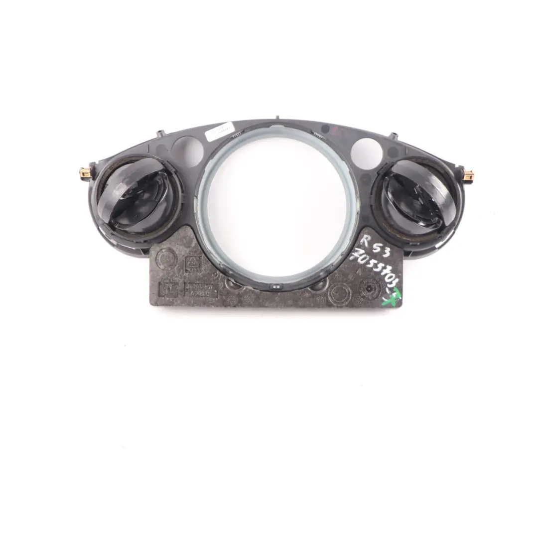 Mini One R50 R53 Tableau Bord Décor Panneau Central Air Vent Anthracite - SKU 7055702-2 - Numéro de pièce 7055702