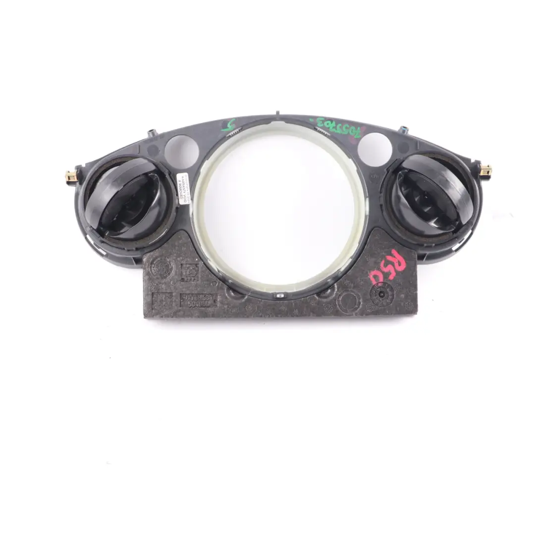 Mini Cooper R50 R53 Motivi Ornamentali Cruscotto Verniciato Centro Bianco - SKU 7055703-2 - Numero di parte 7055703