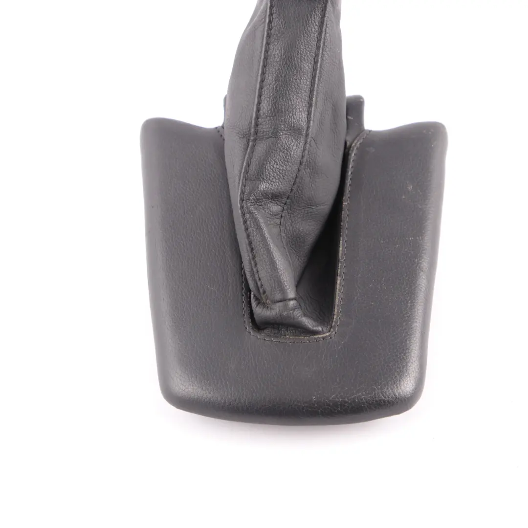 Handbrake Lever BMW Z4 E85 E86 Cover Black Leather to with Part number 7055784 Handbrake Lever BMW Z4 E85 E86 Cover Black Leather - SKU 7055784-1 - Part number 7055784