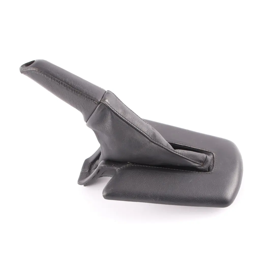 Handbrake Lever BMW Z4 E85 E86 Cover Black Leather to with Part number 7055784 Handbrake Lever BMW Z4 E85 E86 Cover Black Leather - SKU 7055784-1 - Part number 7055784