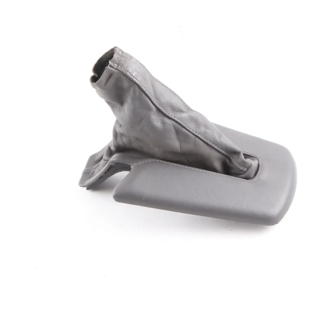 Handbrake Lever BMW Z4 E85 E86 Cover Black Leather to with Part number 7055784 Handbrake Lever BMW Z4 E85 E86 Cover Black Leather - SKU 7055784-2 - Part number 7055784