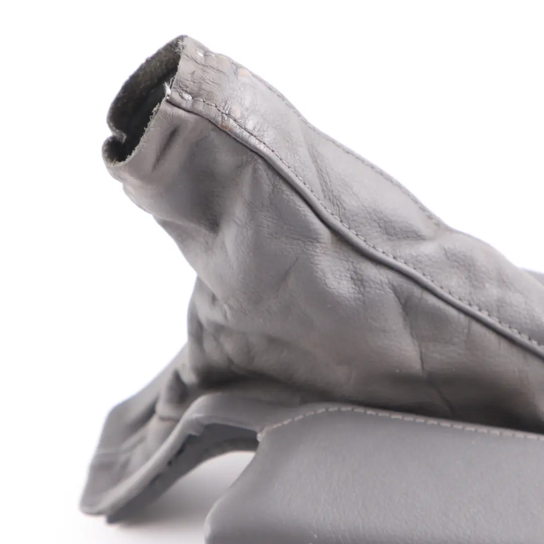 Handbrake Lever BMW Z4 E85 E86 Cover Black Leather to with Part number 7055784 Handbrake Lever BMW Z4 E85 E86 Cover Black Leather - SKU 7055784-2 - Part number 7055784