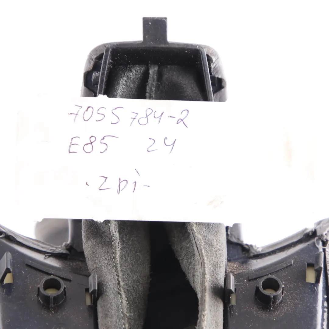 Handbrake Lever BMW Z4 E85 E86 Cover Black Leather to with Part number 7055784 Handbrake Lever BMW Z4 E85 E86 Cover Black Leather - SKU 7055784-2 - Part number 7055784