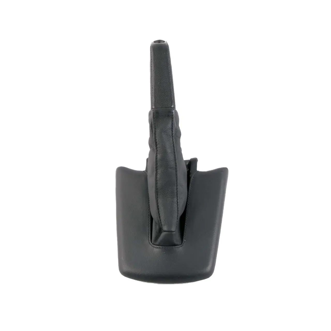 BMW E85 E86 Copri Leva Del Freno A Mano In Pelle Nera 7055784