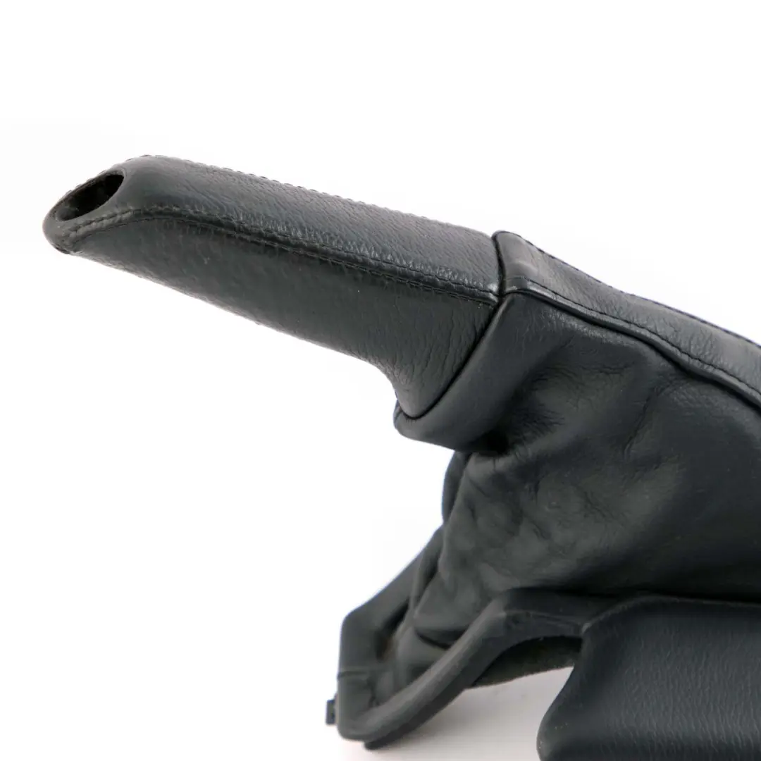 BMW Z4 Series E85 E86 Handbrake Lever Cover Black Leather - SKU 7055784 - Part number 7055784