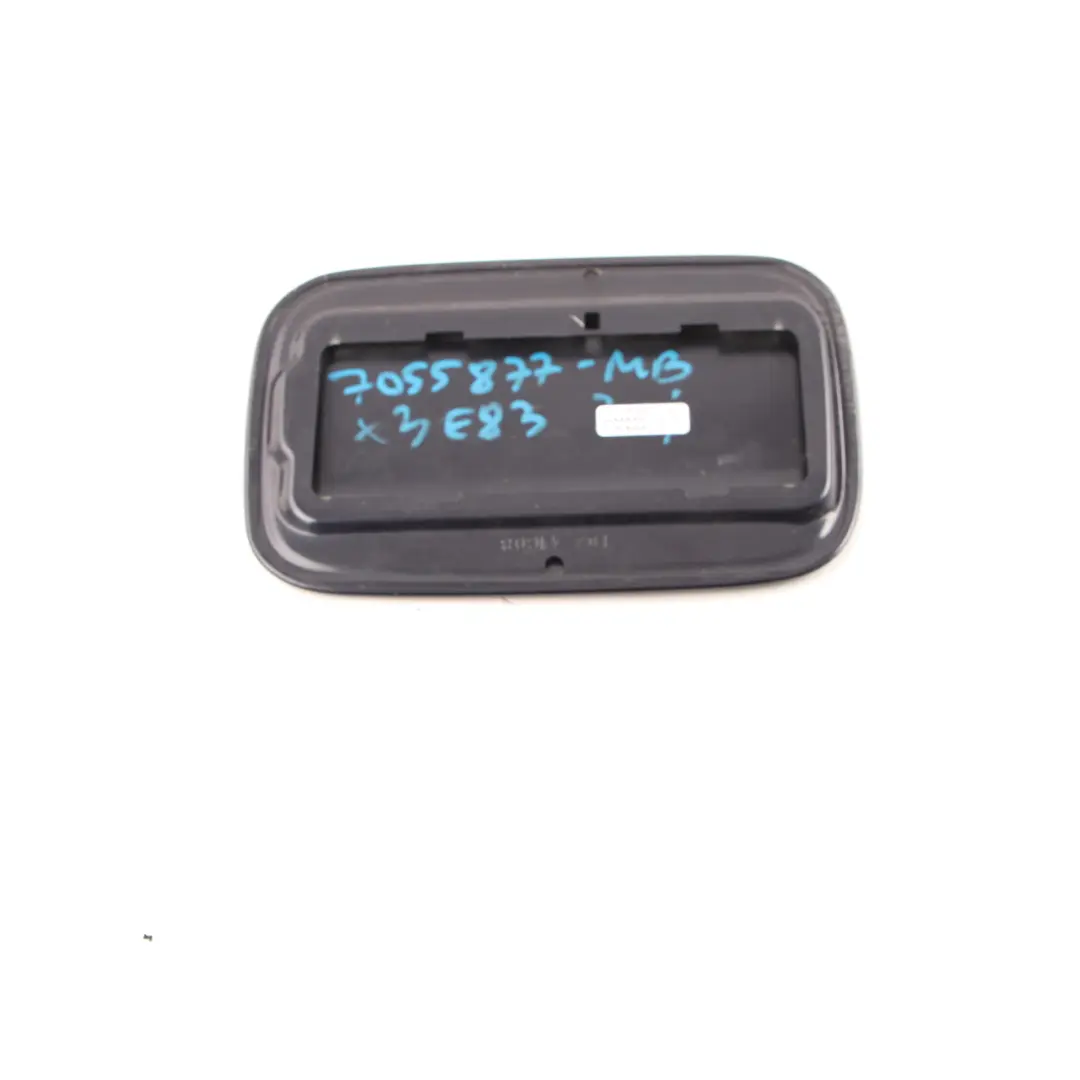 BMW X3 E83 Couvercle Bouchon Remplissage Carburant Monacoblau Bleu - A35 - SKU 7055877-MB - Numéro de pièce 7055877
