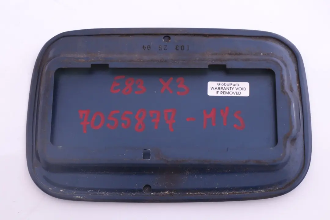 BMW E83 E83N LCI Tapon De Llenado De Combustible Mysticblau Azul - SKU 7055877-MYS - Número de pieza 7055877
