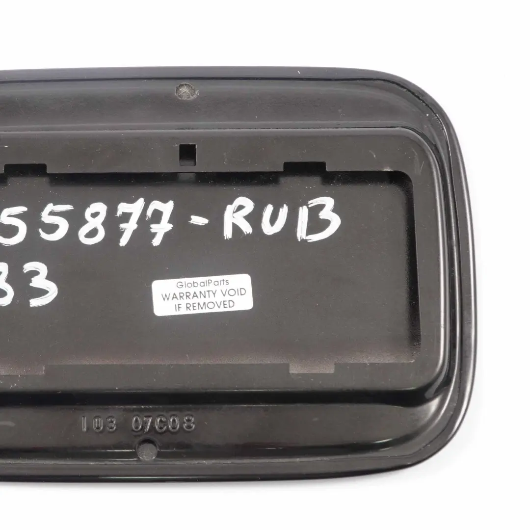 BMW X3 er E83 LCi Einfüllklappe Abdeckung Deckel Rubinschwarz Schwarz - S23 - SKU 7055877-RUB - Teilenummer 7055877