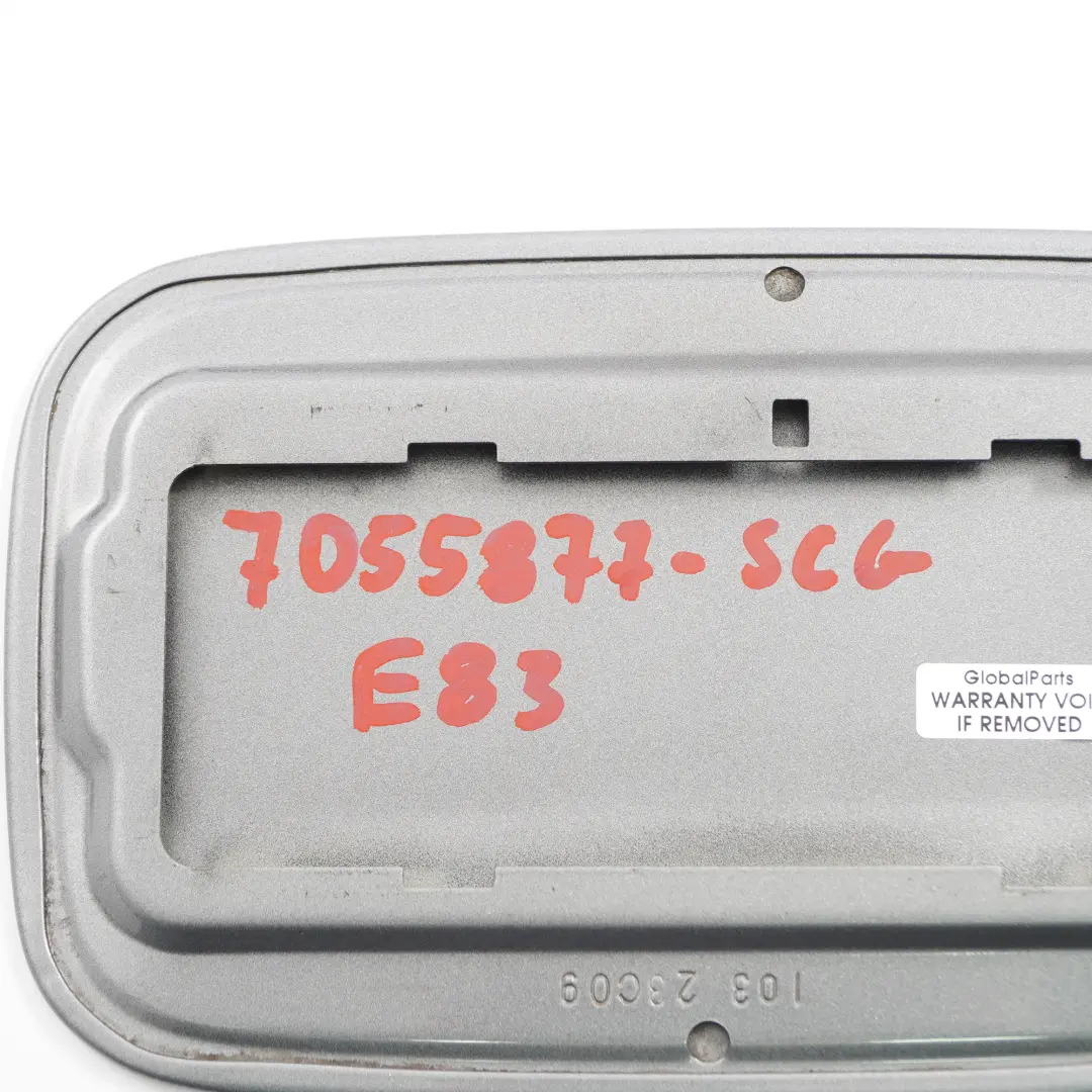 Tankklappenabdeckung BMW X3 E83 LCI Einfüllstutzen Klappe Spacegrau A52 für mit Teilenummer 7055877 Tankklappenabdeckung BMW X3 E83 LCI Einfüllstutzen Klappe Spacegrau A52 - SKU 7055877-SCG - Teilenummer 7055877