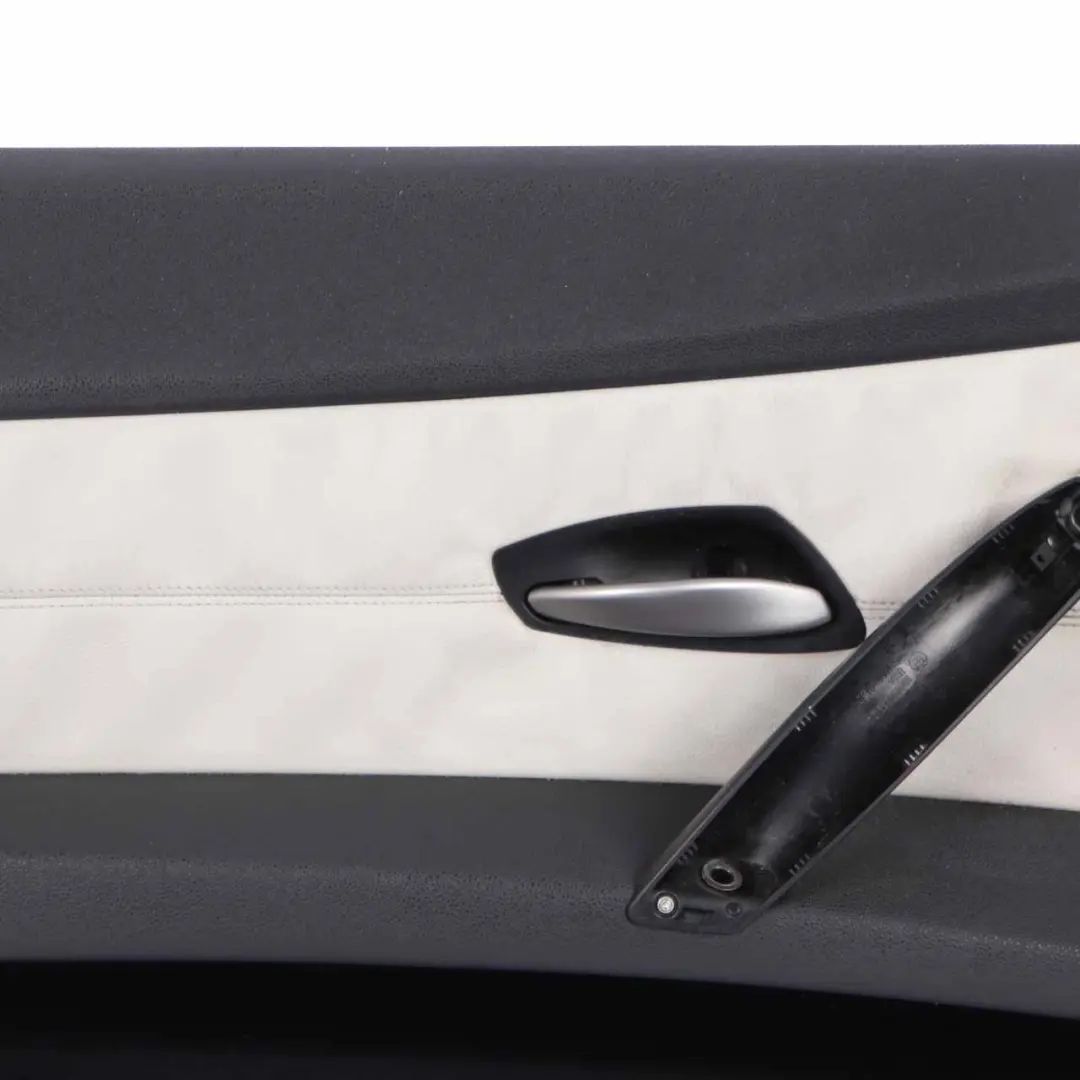 BMW Z4 E85 E86 Frente Izquierda Tarjeta de puerta de cuero gris perla Trim Panel - SKU 7055939 - Número de pieza 7055939
