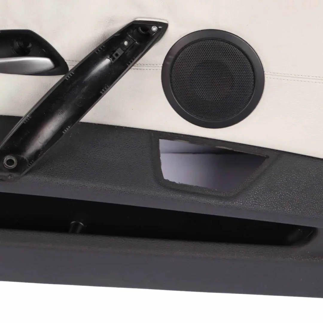 BMW Z4 E85 E86 Frente Izquierda Tarjeta de puerta de cuero gris perla Trim Panel - SKU 7055939 - Número de pieza 7055939