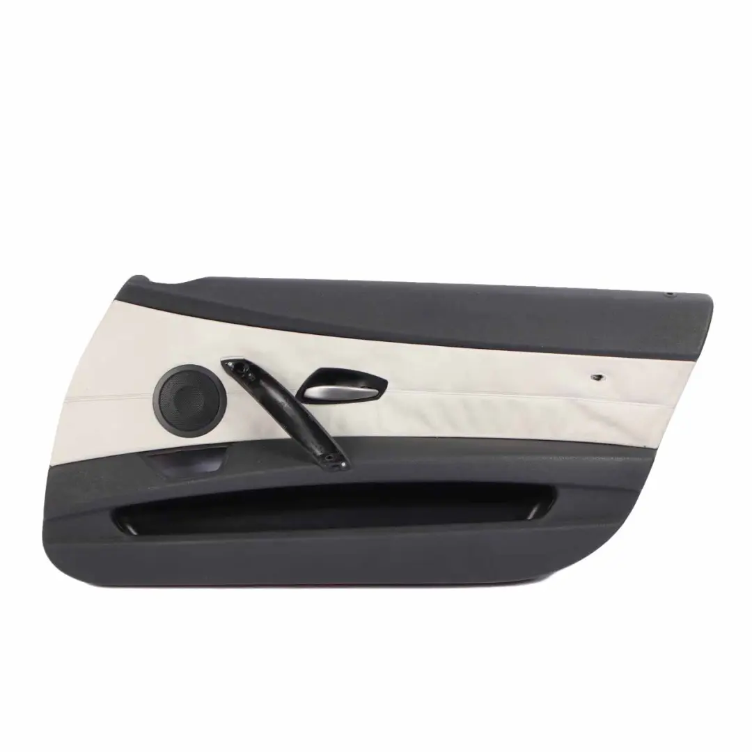 Front Right O/S Door Card Leather Pearl Grey Trim Panel to BMW Z4 Series E85 E86 with Part number 7055940 BMW Z4 Series E85 E86 Front Right O/S Door Card Leather Pearl Grey Trim Panel - SKU 7055940 - Part number 7055940