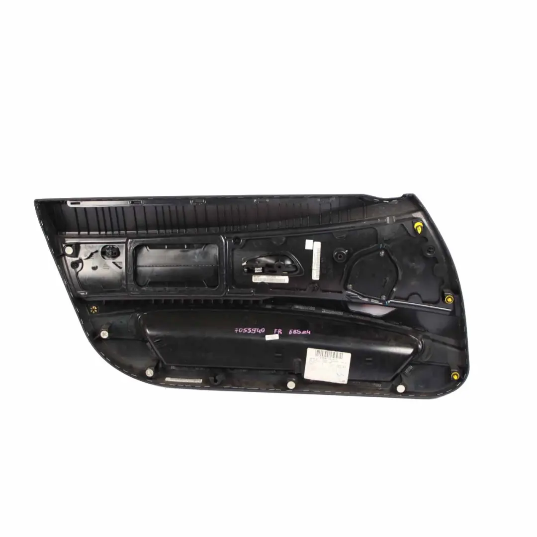 Front Right O/S Door Card Leather Pearl Grey Trim Panel to BMW Z4 Series E85 E86 with Part number 7055940 BMW Z4 Series E85 E86 Front Right O/S Door Card Leather Pearl Grey Trim Panel - SKU 7055940 - Part number 7055940