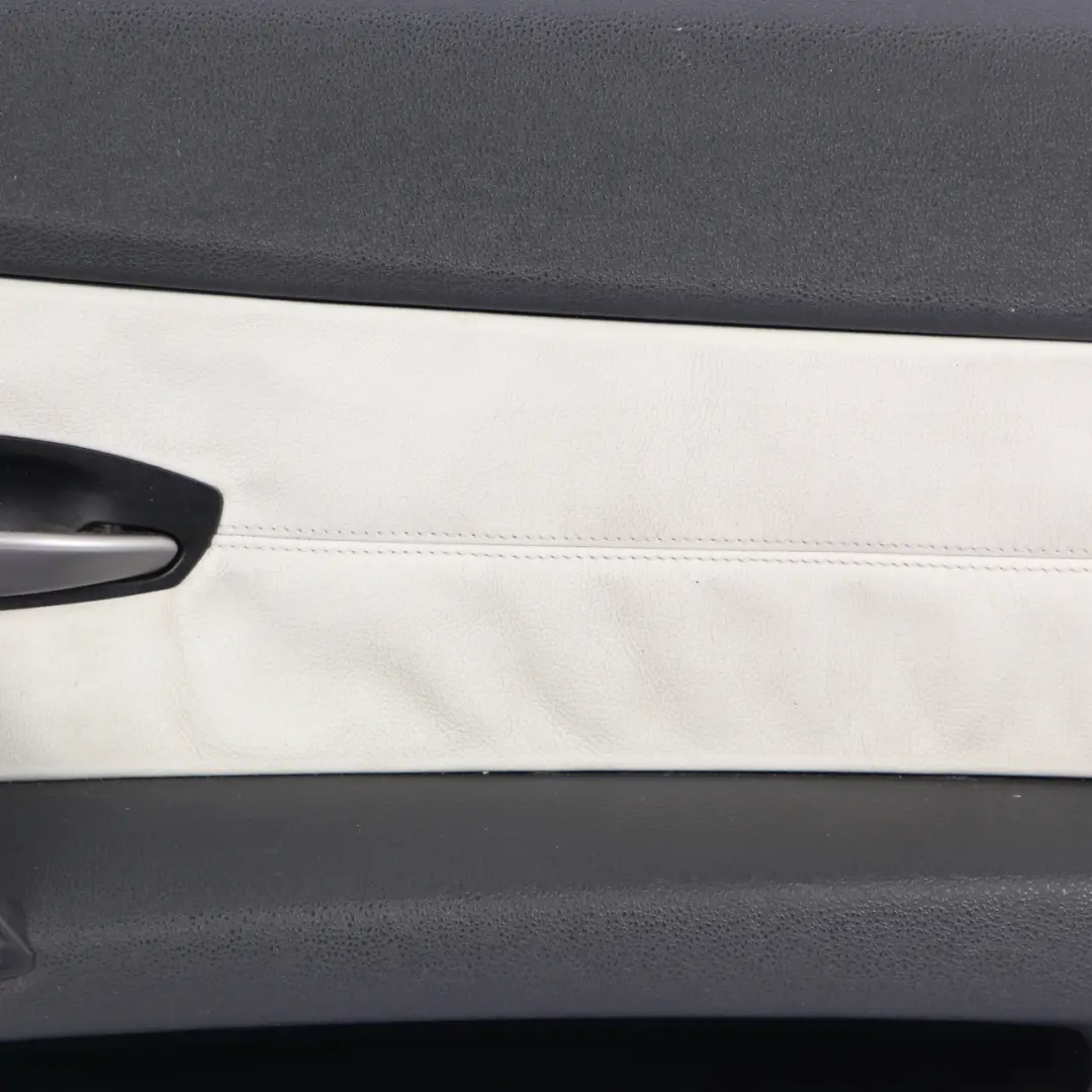 Front Right O/S Door Card Leather Pearl Grey Trim Panel to BMW Z4 Series E85 E86 with Part number 7055940 BMW Z4 Series E85 E86 Front Right O/S Door Card Leather Pearl Grey Trim Panel - SKU 7055940 - Part number 7055940