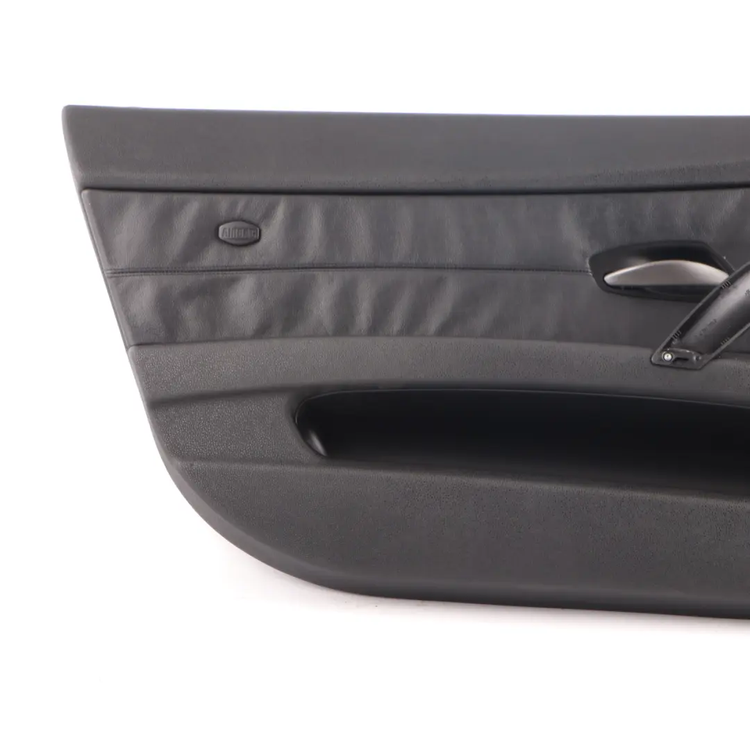 Door Card Front Left N/S Door Lining Trim Panel Black Leather to BMW Z4 E85 with Part number 7055945 BMW Z4 E85 Door Card Front Left N/S Door Lining Trim Panel Black Leather - SKU 7055945-2 - Part number 7055945