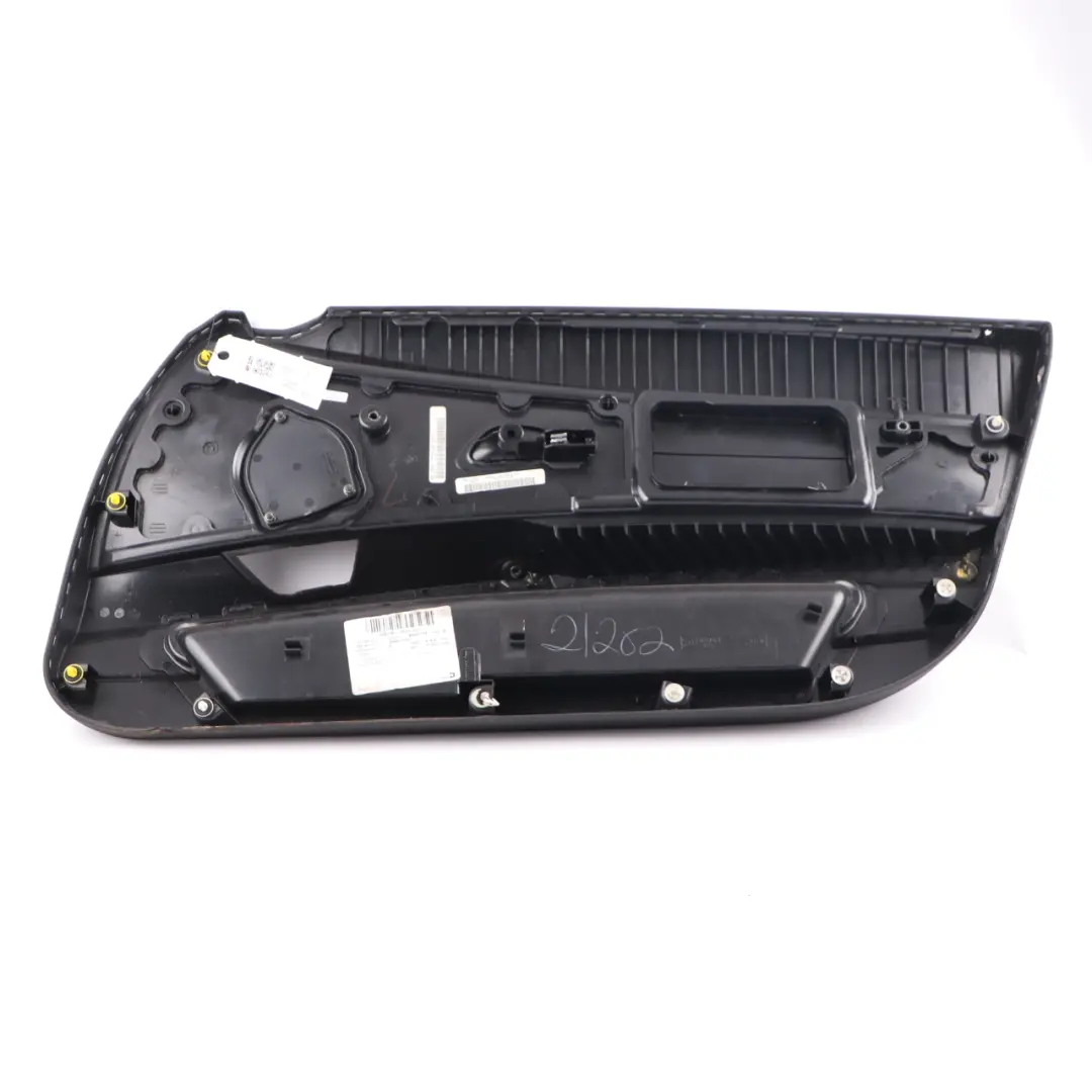 BMW Z4 E85 Door Card Front Left N/S Door Lining Trim Panel Black Leather - SKU 7055945-2 - Part number 7055945