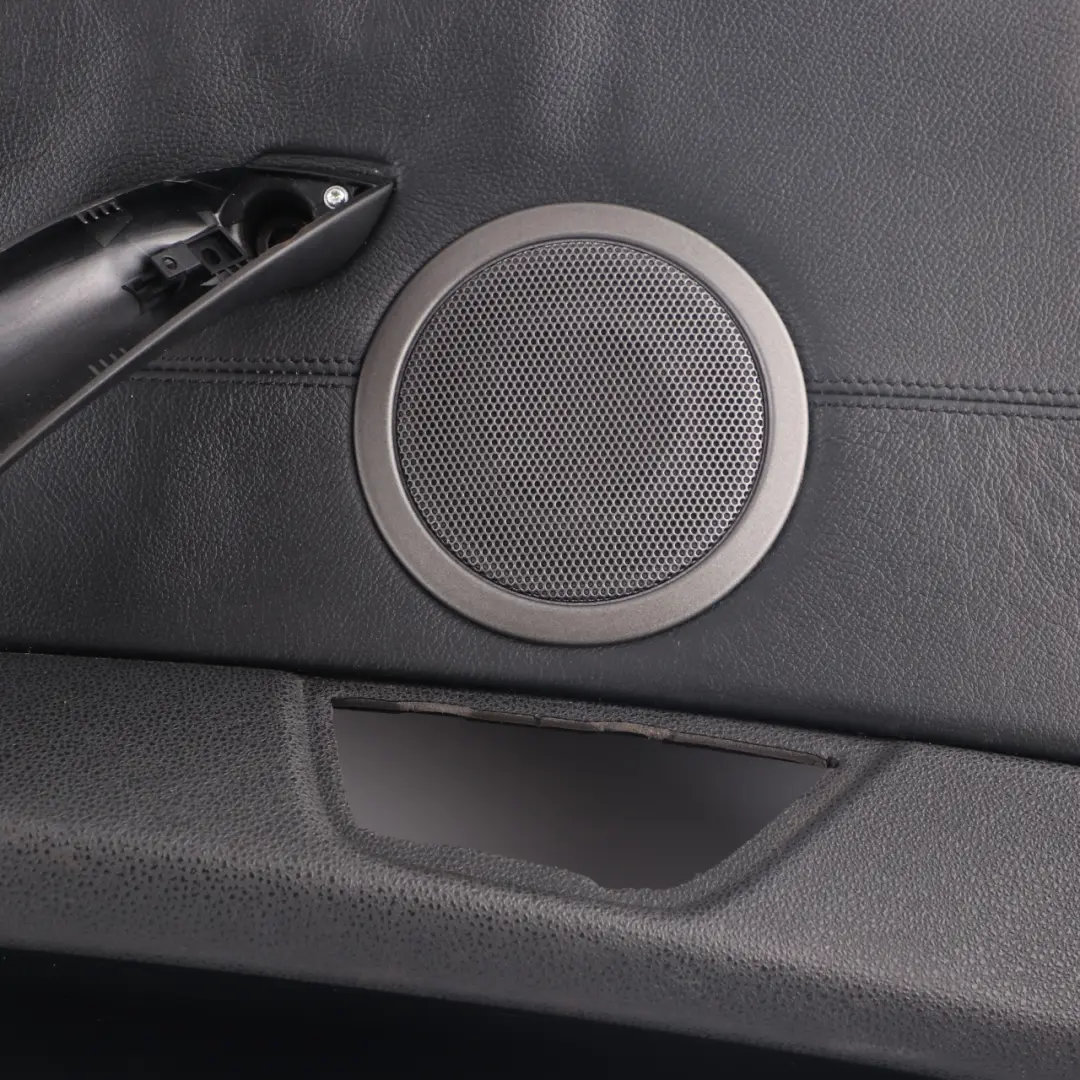 Door Card Front Left N/S Door Lining Trim Panel Black Leather to BMW Z4 E85 with Part number 7055945 BMW Z4 E85 Door Card Front Left N/S Door Lining Trim Panel Black Leather - SKU 7055945-2 - Part number 7055945