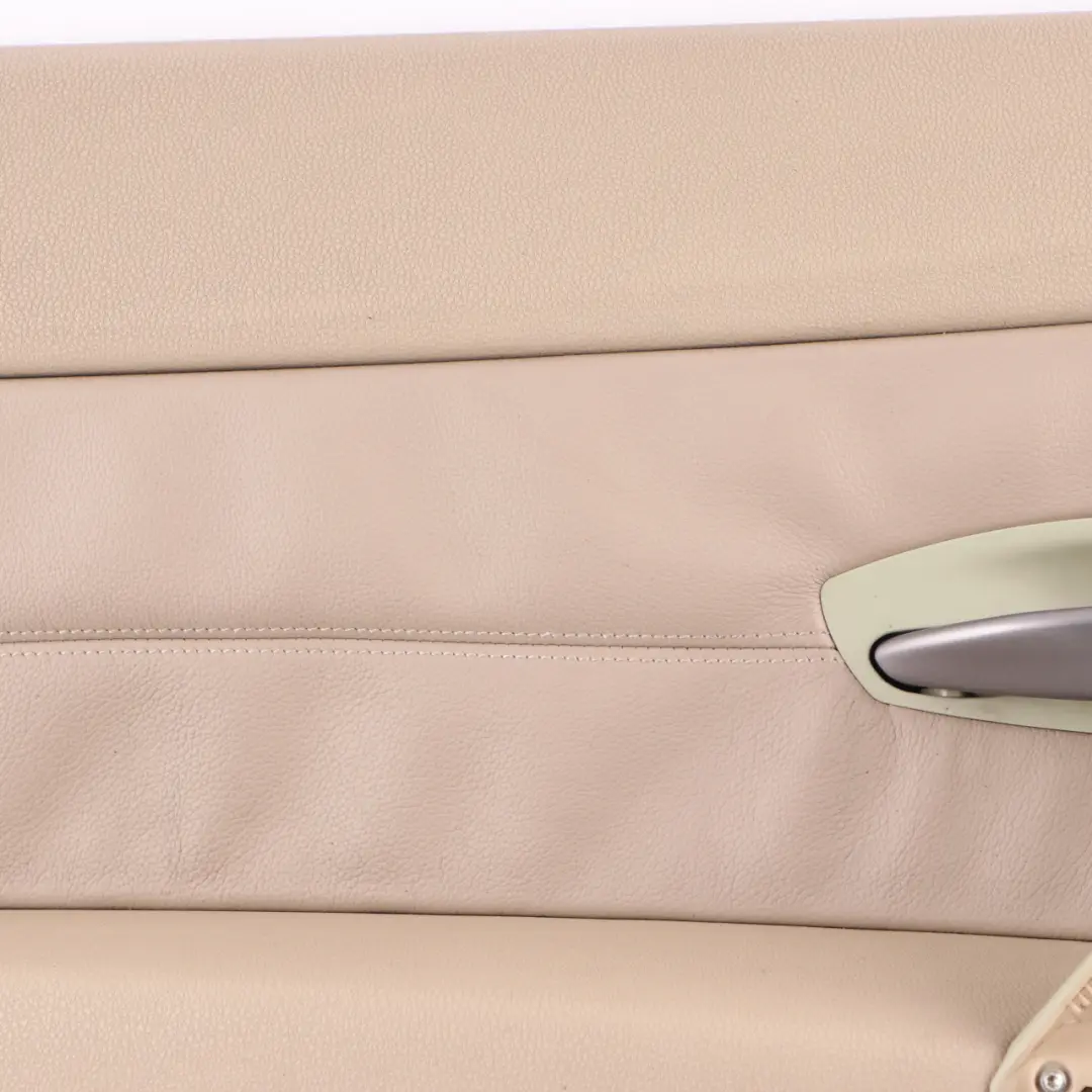 Scheda Porta Rivestimento Anteriore Sinistro Pelle Oregon Beige per BMW E85 E86 con numero di parte 7055949 BMW E85 E86 Scheda Porta Rivestimento Anteriore Sinistro Pelle Oregon Beige - SKU 7055949-1 - Numero di parte 7055949