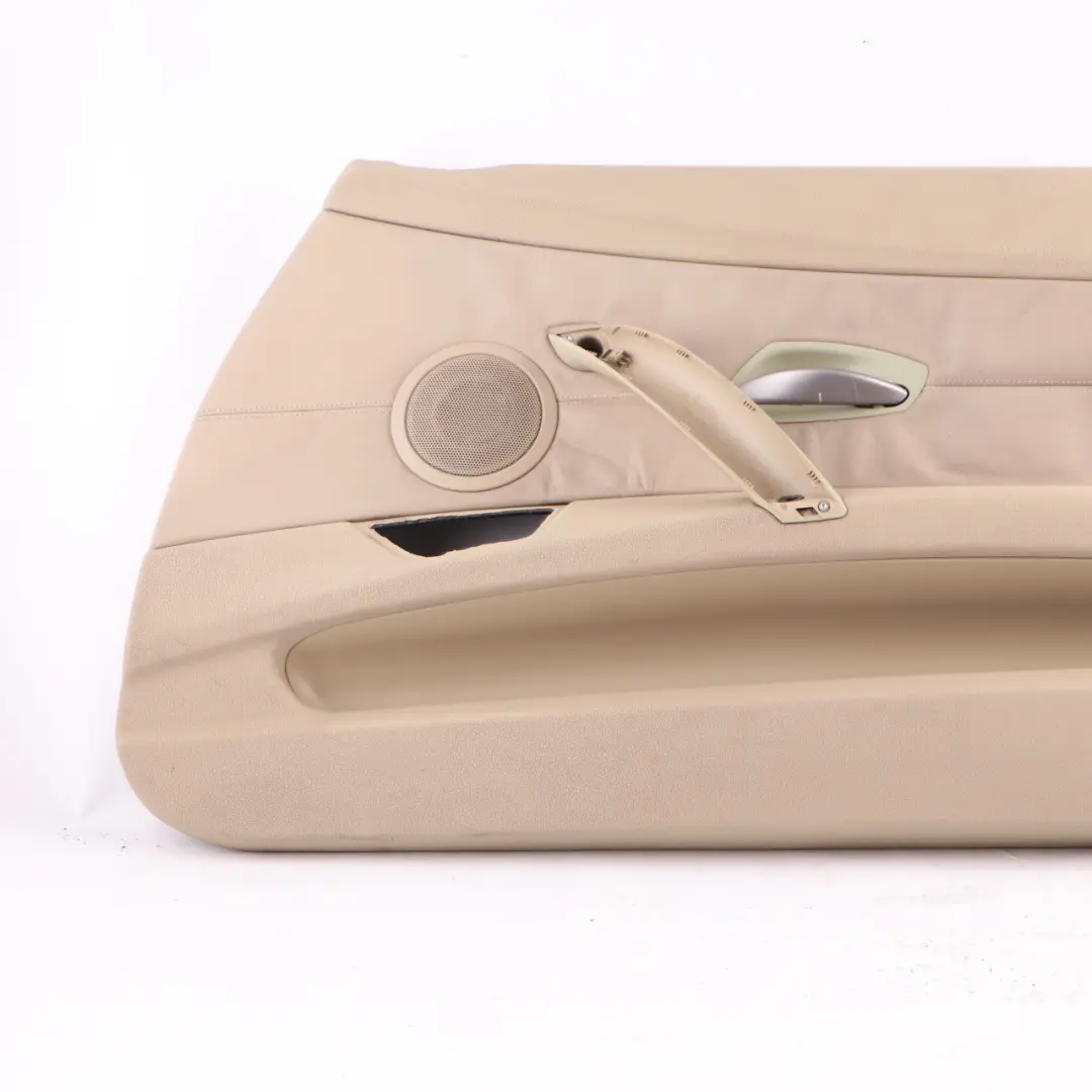 BMW Z4 E85 E86 Tarjeta de Puerta Delantera Derecha Forro Cuero Oregon Beige - SKU 7055950-1 - Número de pieza 7055950