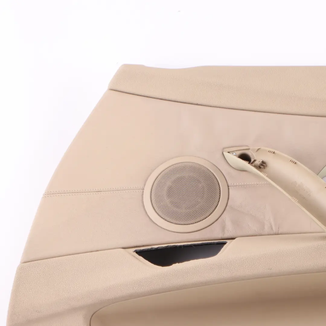 Scheda Porta Anteriore Destra Fodera Pelle Oregon Beige Pannello per BMW Z4 E85 E86 con numero di parte 7055950 BMW Z4 E85 E86 Scheda Porta Anteriore Destra Fodera Pelle Oregon Beige Pannello - SKU 7055950-1 - Numero di parte 7055950