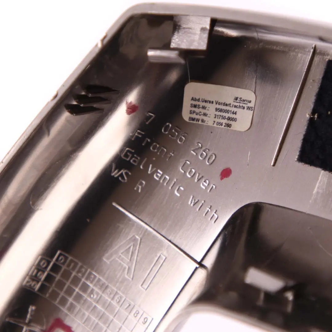 Roll Bar Trim Covering Right O/S Cover Chrome Line to BMW Z4 Series E85 with Part number 7056260 BMW Z4 Series E85 Roll Bar Trim Covering Right O/S Cover Chrome Line - SKU 7056260 - Part number 7056260