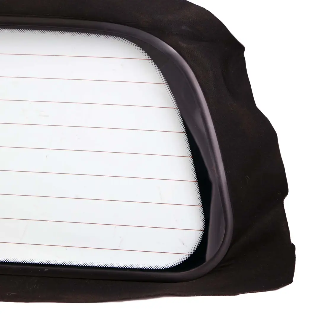 Plegable Ventana Trasera Vidrio Verde AS2 para BMW Z4 E85 Roadster con número de pieza 7056277 BMW Z4 E85 Roadster Plegable Ventana Trasera Vidrio Verde AS2 - SKU 7056277-2 - Número de pieza 7056277