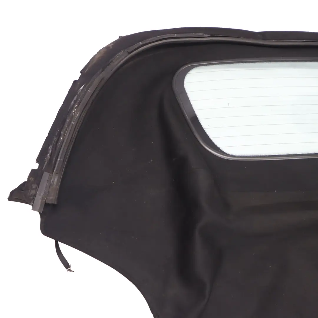 BMW Z4 E85 Cabrio tetto morbido pieghevole copertura nera vetro lunotto AS2 - SKU 7056277 - Numero di parte 7056277