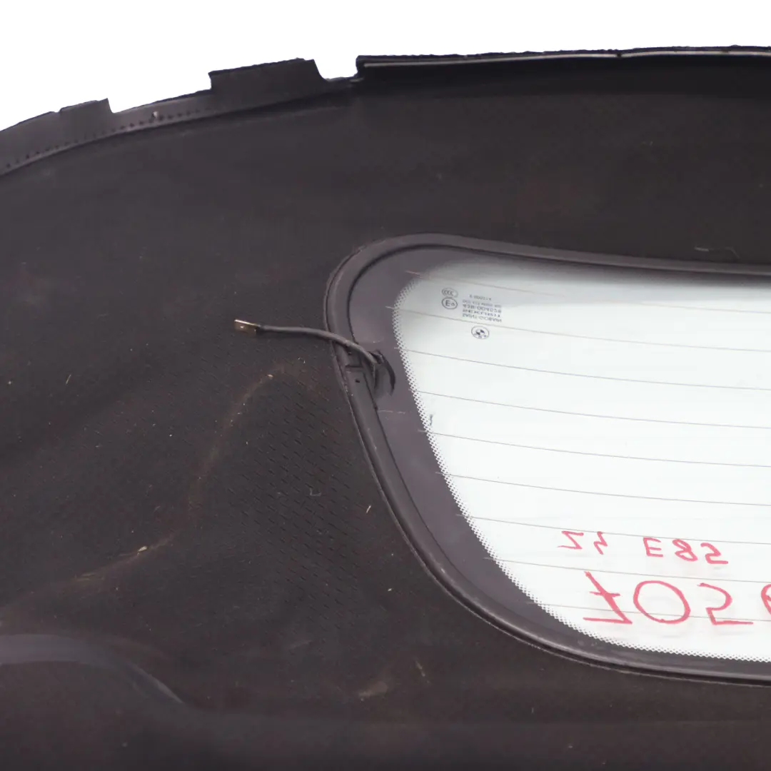 BMW Z4 E85 Convertible Plegable blanda Negro Cubierta Ventana Trasera Vidrio AS2 - SKU 7056277 - Número de pieza 7056277