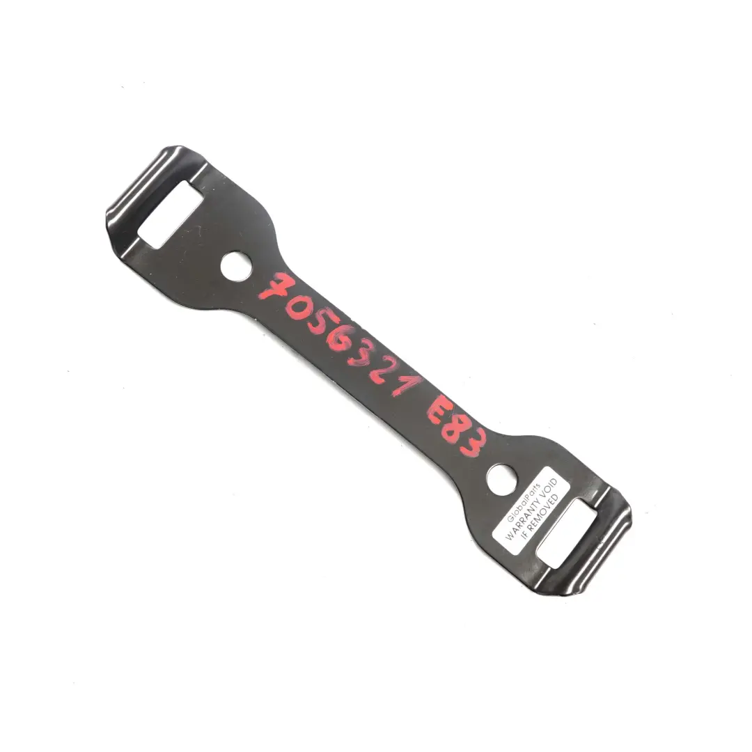 BMW E83 Correa De Tension Soporte Bandeja De La Bateria Inferior Negro - SKU 7056321 - Número de pieza 7056321