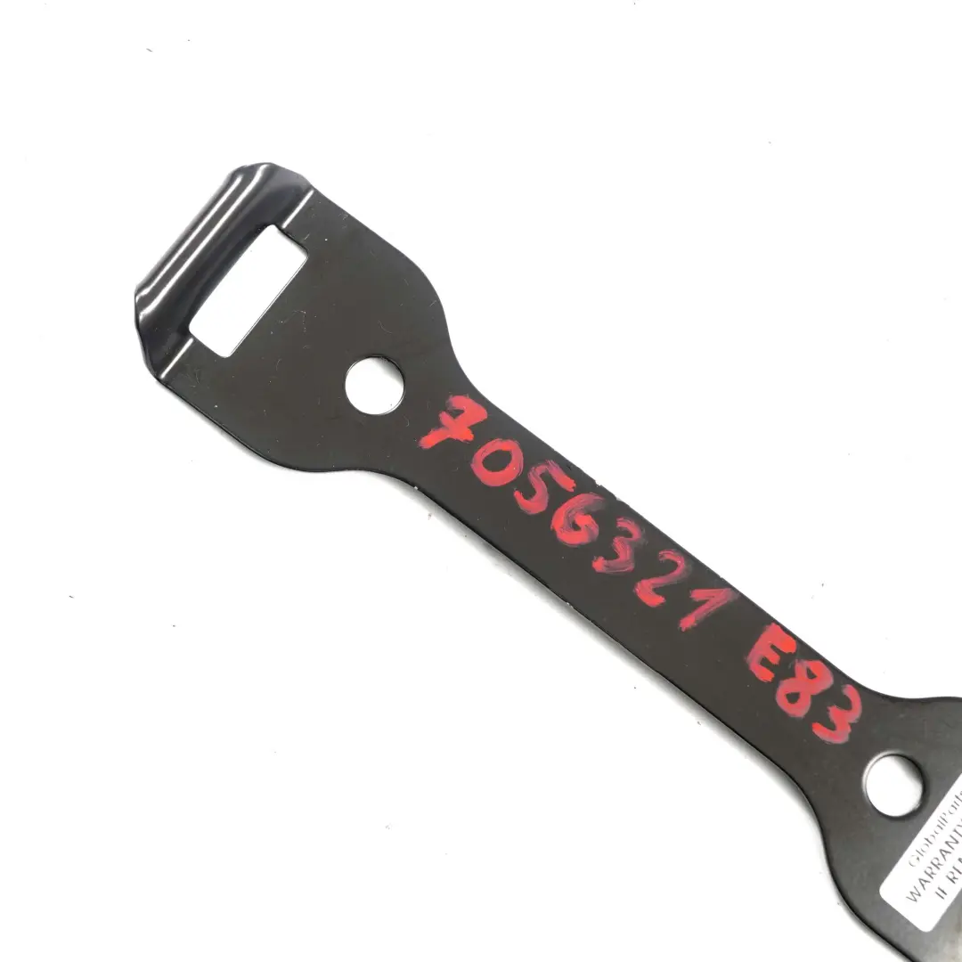 Cinghia Cintura di Tensione Batteriefachhalter Sotto Nero per BMW X3 E83 con numero di parte 7056321 BMW X3 E83 Cinghia Cintura di Tensione Batteriefachhalter Sotto Nero - SKU 7056321 - Numero di parte 7056321