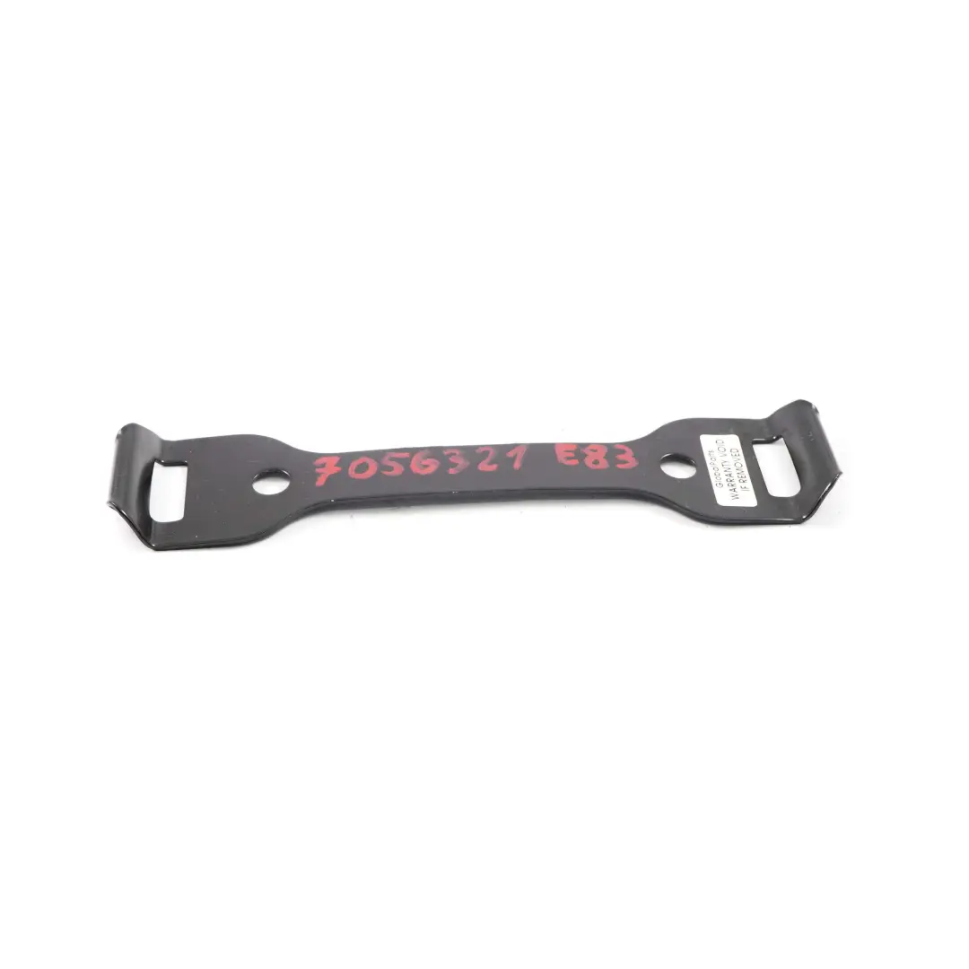 BMW X3 E83 Bande Sangle Batteriefachhalter Dessous Noir - SKU 7056321 - Numéro de pièce 7056321
