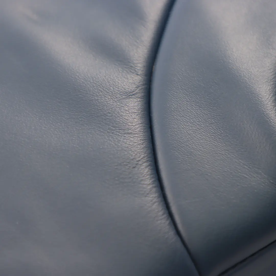 Left N/S Backrest Leather Gravity Lapis Blue to Mini R53 Cooper S Rear Seat with Part number 7056573 Mini R53 Cooper S Rear Seat Left N/S Backrest Leather Gravity Lapis Blue - SKU 7056573-1 - Part number 7056573