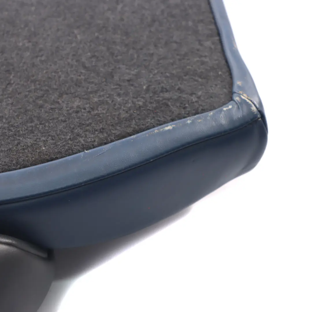 Asiento Trasero Derecho Respaldo Cuero Gravedad Lapis Azul para Mini R53 Cooper S con número de pieza 7056574 Mini R53 Cooper S Asiento Trasero Derecho Respaldo Cuero Gravedad Lapis Azul - SKU 7056574-1 - Número de pieza 7056574