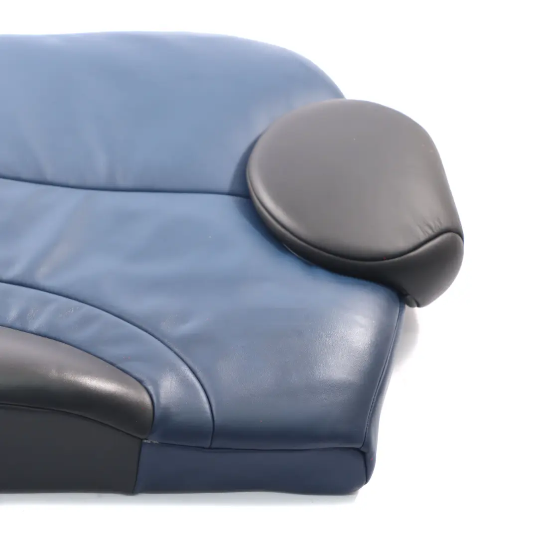 Right O/S Backrest Leather Gravity Lapis Blue to Mini R53 Cooper S Rear Seat with Part number 7056574 Mini R53 Cooper S Rear Seat Right O/S Backrest Leather Gravity Lapis Blue - SKU 7056574-1 - Part number 7056574