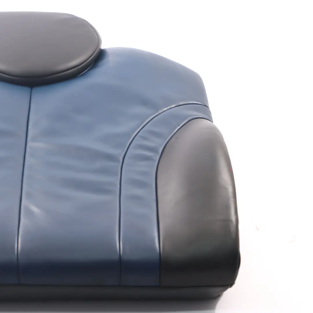 Mini R53 Cooper S Rear Seat Right O/S Backrest Leather Gravity Lapis Blue - SKU 7056574-1 - Part number 7056574