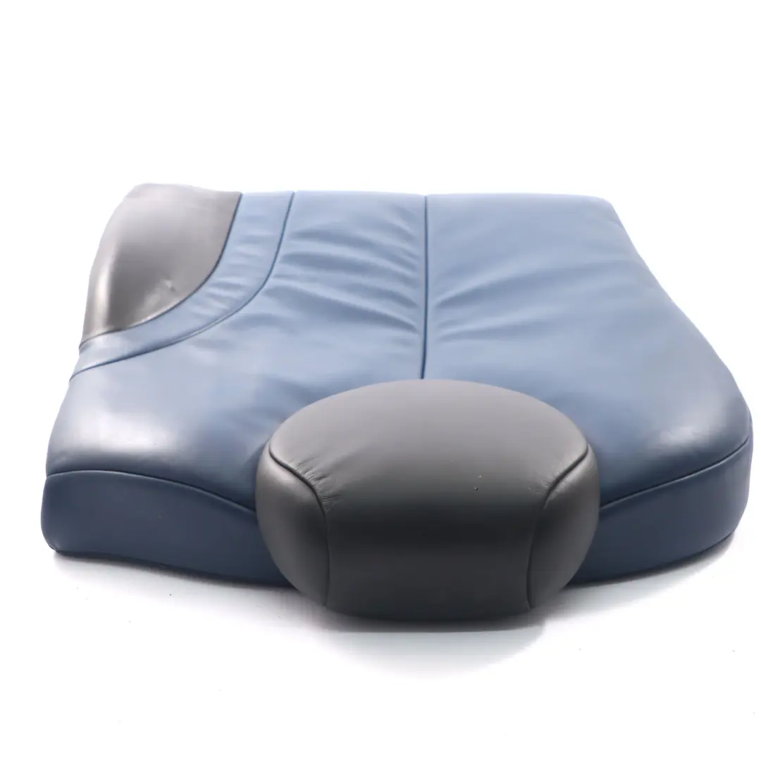 Siège arrière Dossier Droite Cuir Gravity Lapis Blue pour Mini R53 Cooper S à propos du numéro de pièce 7056574 Mini R53 Cooper S Siège arrière Dossier Droite Cuir Gravity Lapis Blue - SKU 7056574-1 - Numéro de pièce 7056574