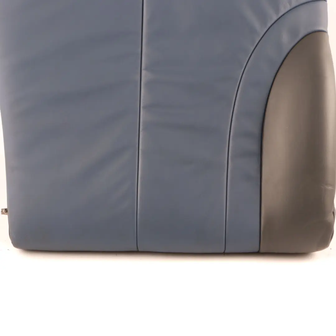 Mini R53 Cooper S Rear Seat Right O/S Backrest Leather Gravity Lapis Blue - SKU 7056574 - Part number 7056574