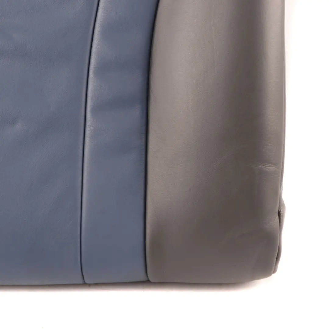 Right O/S Backrest Leather Gravity Lapis Blue to Mini R53 Cooper S Rear Seat with Part number 7056574 Mini R53 Cooper S Rear Seat Right O/S Backrest Leather Gravity Lapis Blue - SKU 7056574 - Part number 7056574