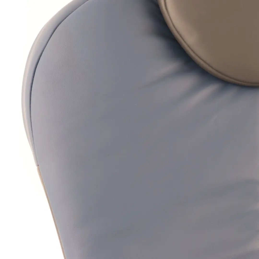 Mini R53 Cooper S Rear Seat Right O/S Backrest Leather Gravity Lapis Blue - SKU 7056574 - Part number 7056574