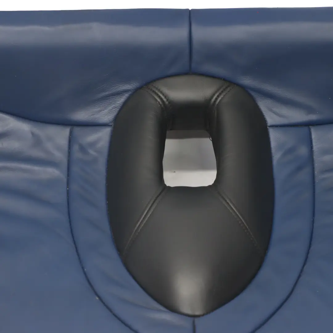 Bench Mini Cooper S R53 Back Seat Couch Base Leather Lapis Blue to Rear Seat with Part number 7056579 Rear Seat Bench Mini Cooper S R53 Back Seat Couch Base Leather Lapis Blue - SKU 7056579-1 - Part number 7056579