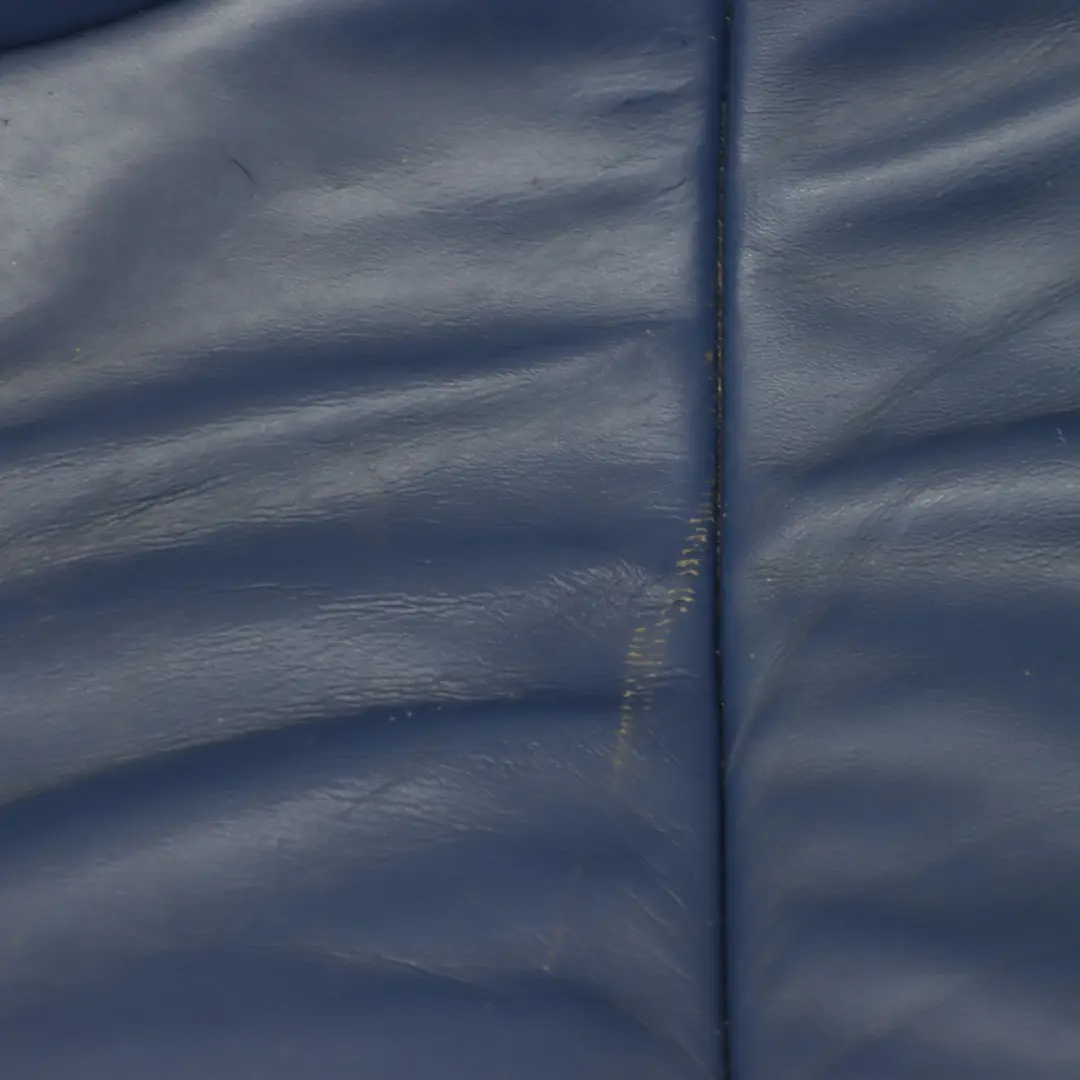 Bench Mini Cooper S R53 Back Seat Couch Base Leather Lapis Blue to Rear Seat with Part number 7056579 Rear Seat Bench Mini Cooper S R53 Back Seat Couch Base Leather Lapis Blue - SKU 7056579-1 - Part number 7056579