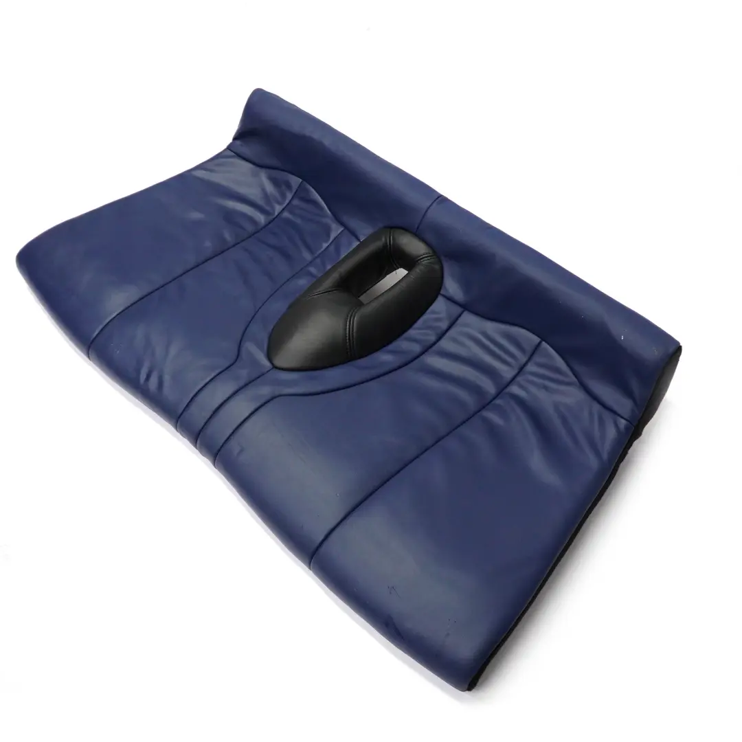 Back Bench Couch Base Leather Lapis Blue to Mini Cooper S R53 Rear Seat with Part number 7056579 Mini Cooper S R53 Rear Seat Back Bench Couch Base Leather Lapis Blue - SKU 7056579 - Part number 7056579