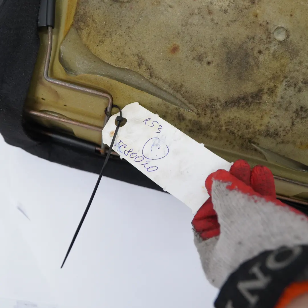 Mini Cooper S R53 Asiento Trasero Banco Sofá Base Cuero Lapis Azul - SKU 7056579 - Número de pieza 7056579