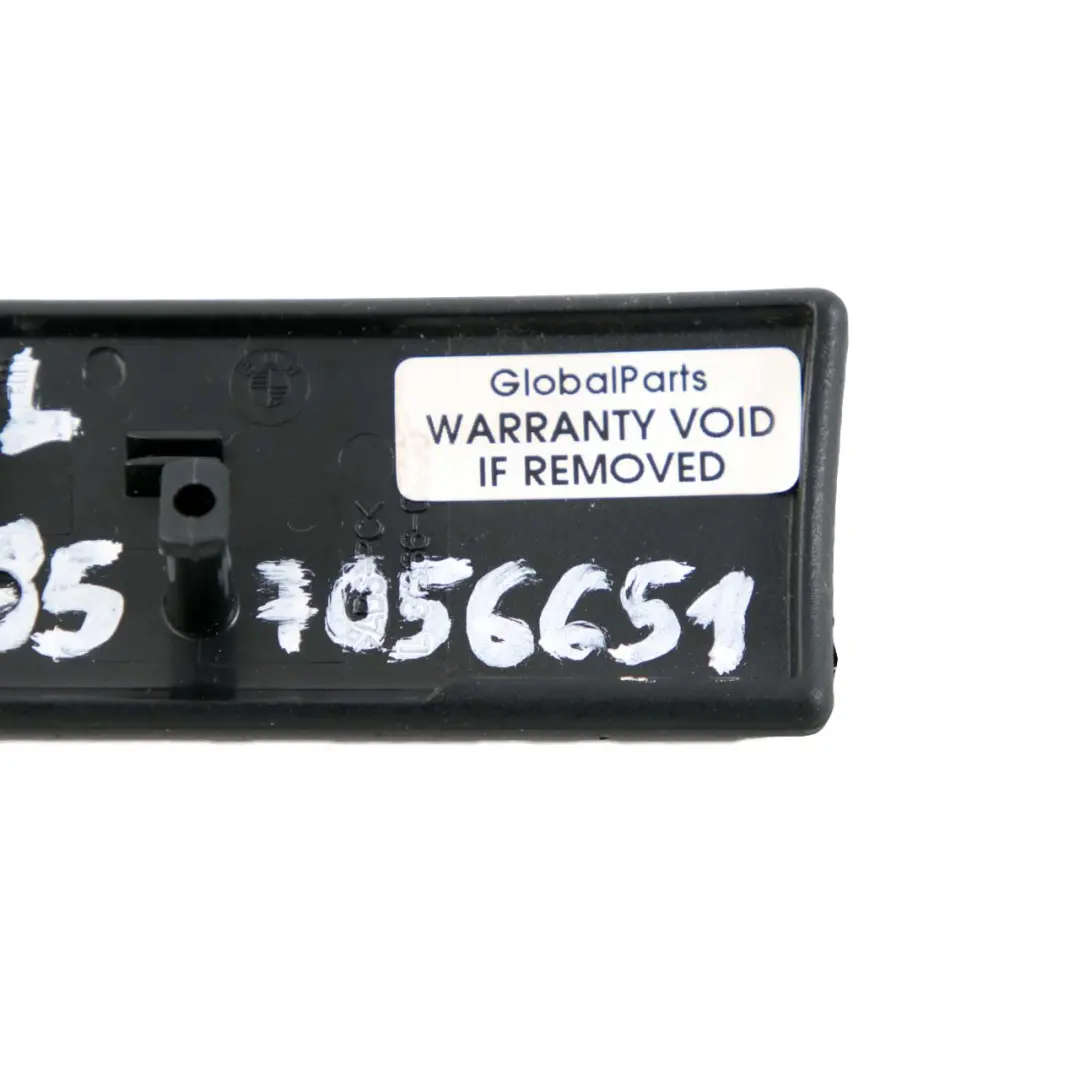 Holder Cover Lid Left N/S Black Dashboard to BMW Z4 Series E85 E86 Cup with Part number 7056651 BMW Z4 Series E85 E86 Cup Holder Cover Lid Left N/S Black Dashboard - SKU 7056651 - Part number 7056651