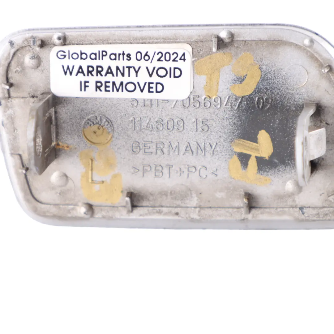 Pare-chocs avant Cache-phares gauche Titan Silver - 354 7056947 BMW E60 - SKU 7056945-TS - Numéro de pièce 7056945